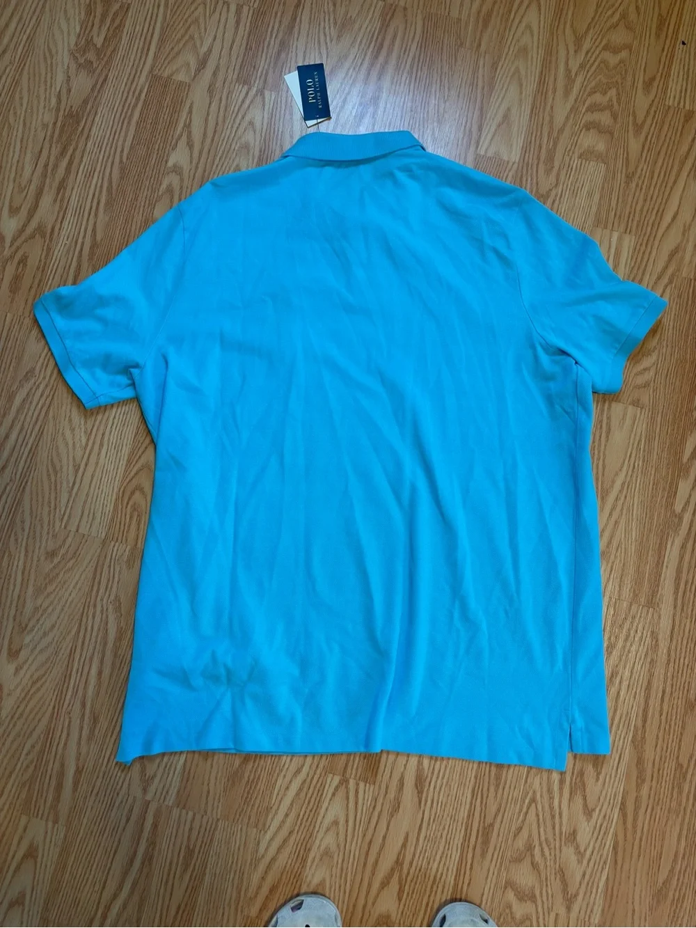 Polo by Ralph Lauren Men’s Classic fit Polo Shirt in Aqua nwt size xxl
